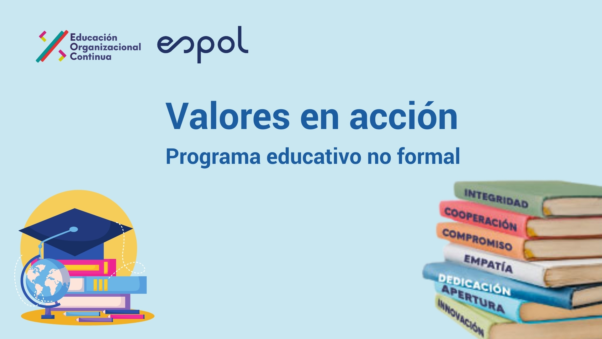 Valores en acción