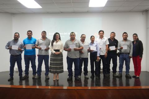 Capacitación Sindical 2025 - Entrega de certificados