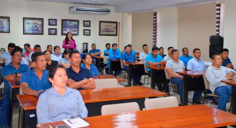 Grupo de CENAIM en Capacitación Sindical 