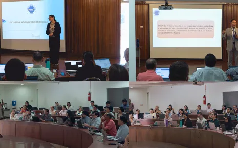 directivos taller CGE 28 de mayo