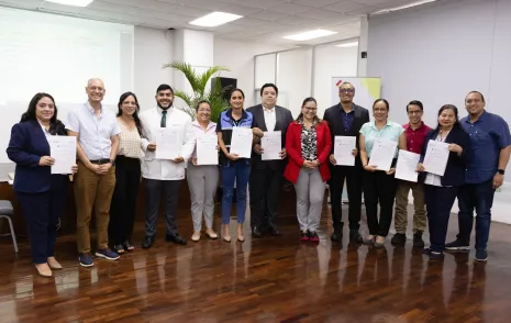 Sesión de entrega de certificados y reconocimientos para los programas de formación 2023