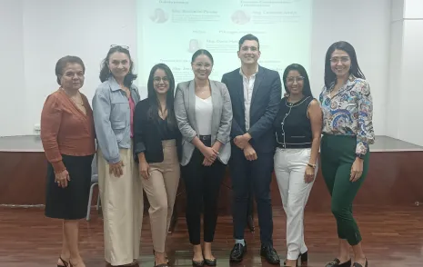 Personal de EOC y Gerencia Jurídica: Dra. Olga Aguilar, Abg. Jenny Cepeda, Abg. Catherine Arroyo, Abg. Jennifer Ortega, Abg. Cristopher Añazco, Abg. Dunia Maldonado